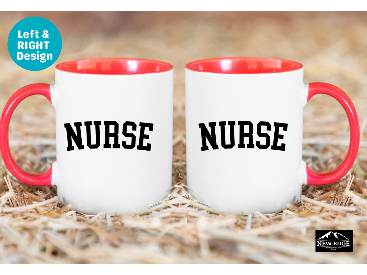Nurse Coffee Mug – 11oz & 15oz Accent Mug for Nurses – Inspirational Gift for Healthcare Heroes – Cute Nurse Appreciation Cup for Work or Home