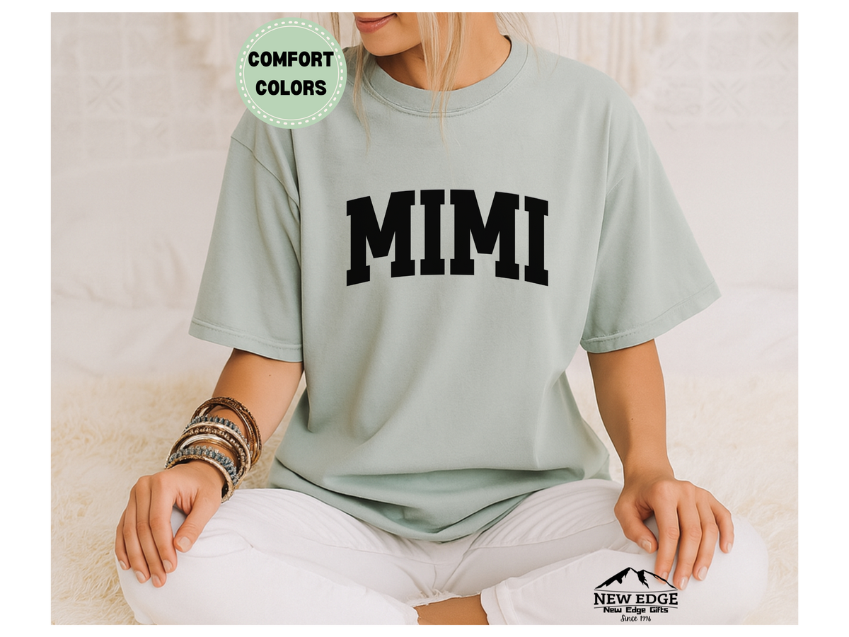 Comfort Colors Mimi T-Shirt | Cute Grandma Graphic Tee | Gift for Mimi