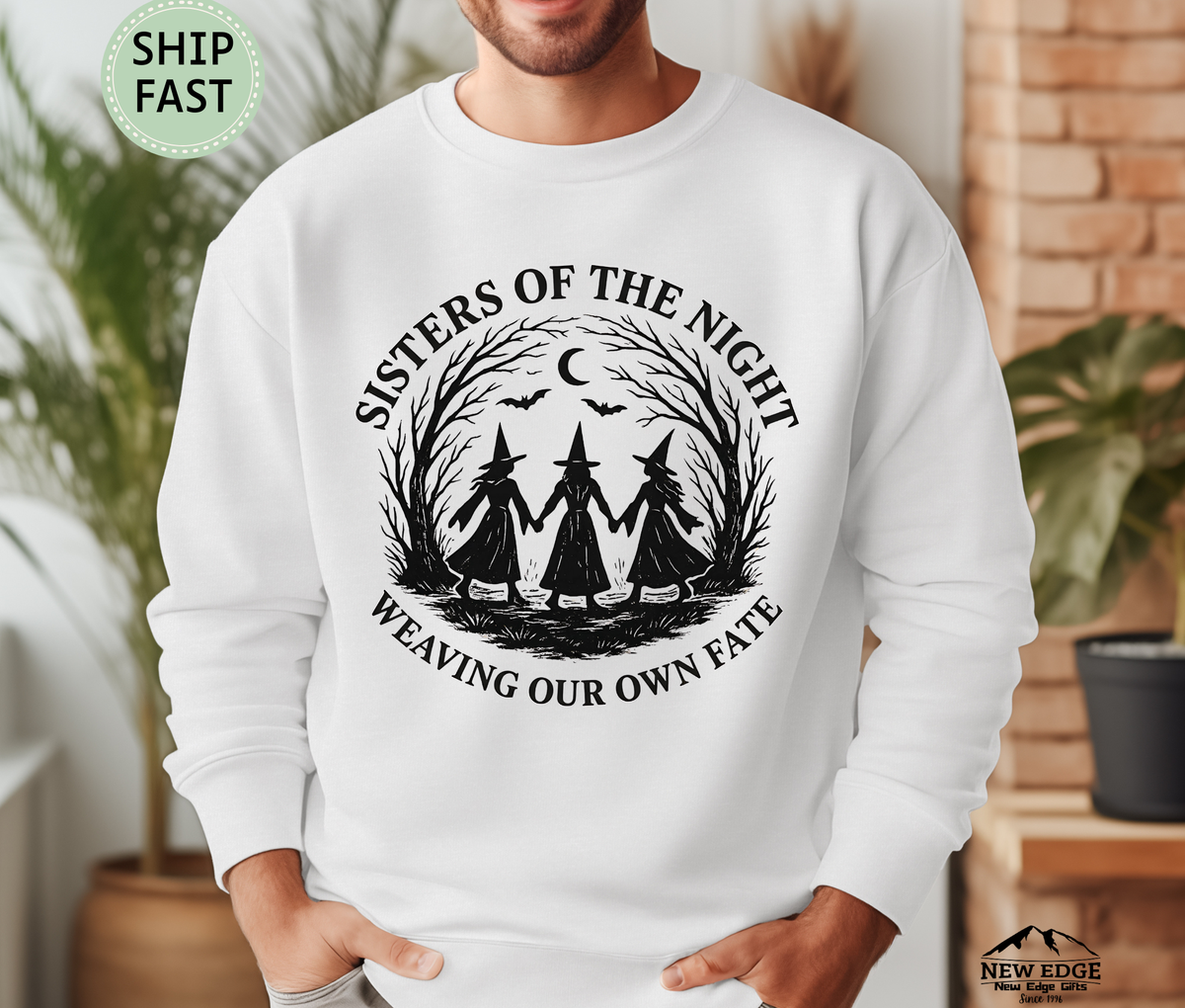 Sisters of the Night Weaving Our Own Fate Unisex Sweatshirt