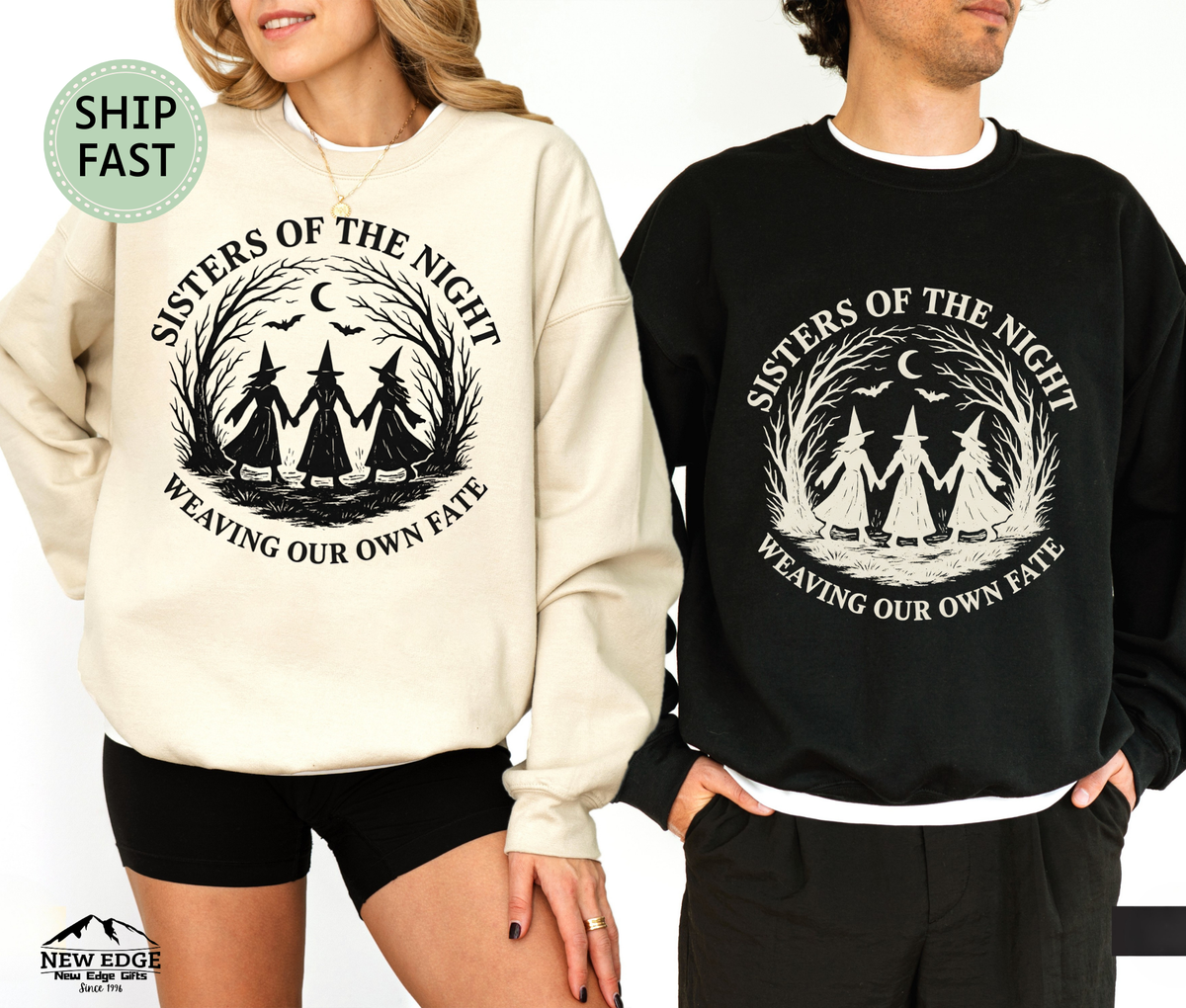 Sisters of the Night Weaving Our Own Fate Unisex Sweatshirt