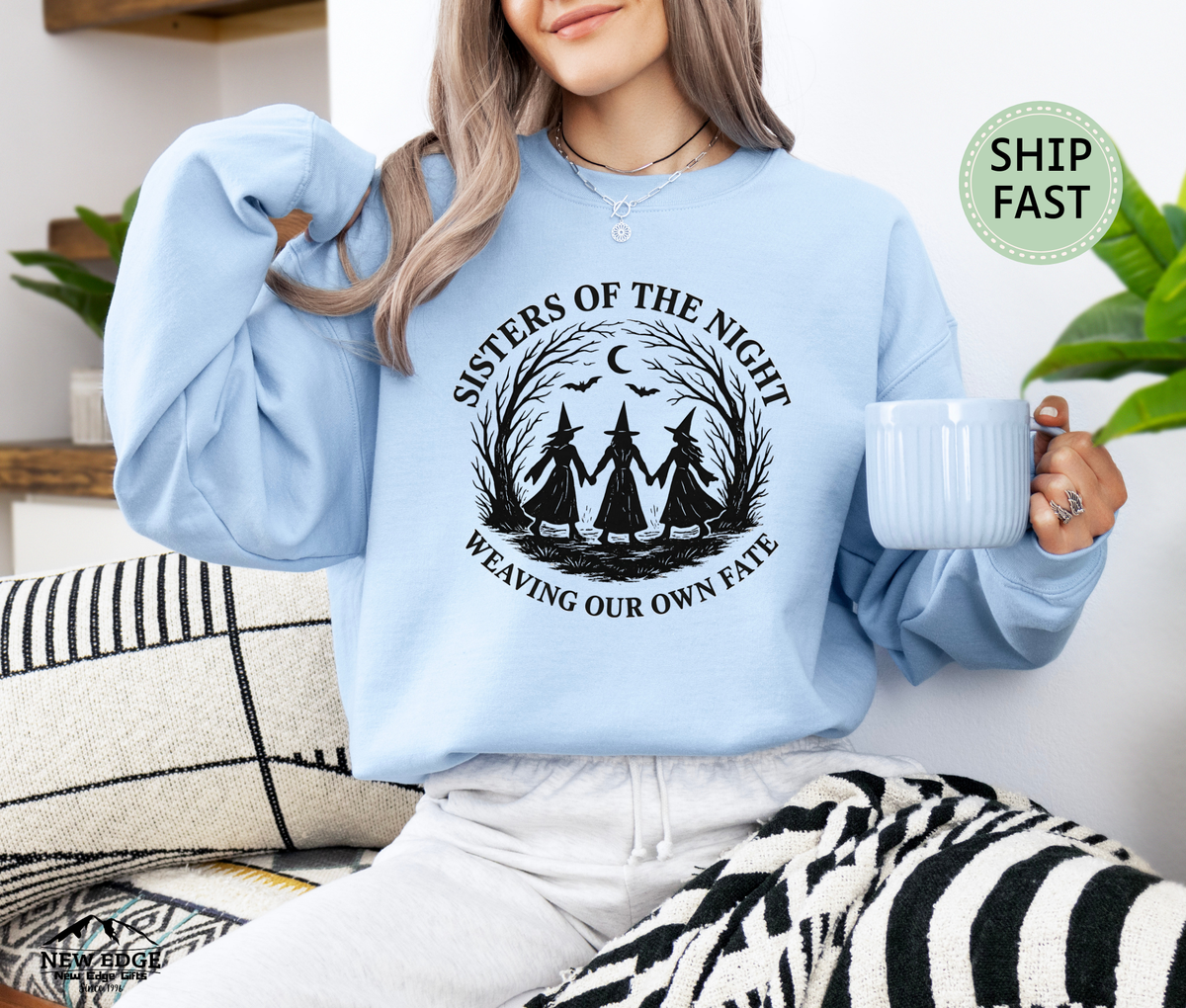 Sisters of the Night Weaving Our Own Fate Unisex Sweatshirt
