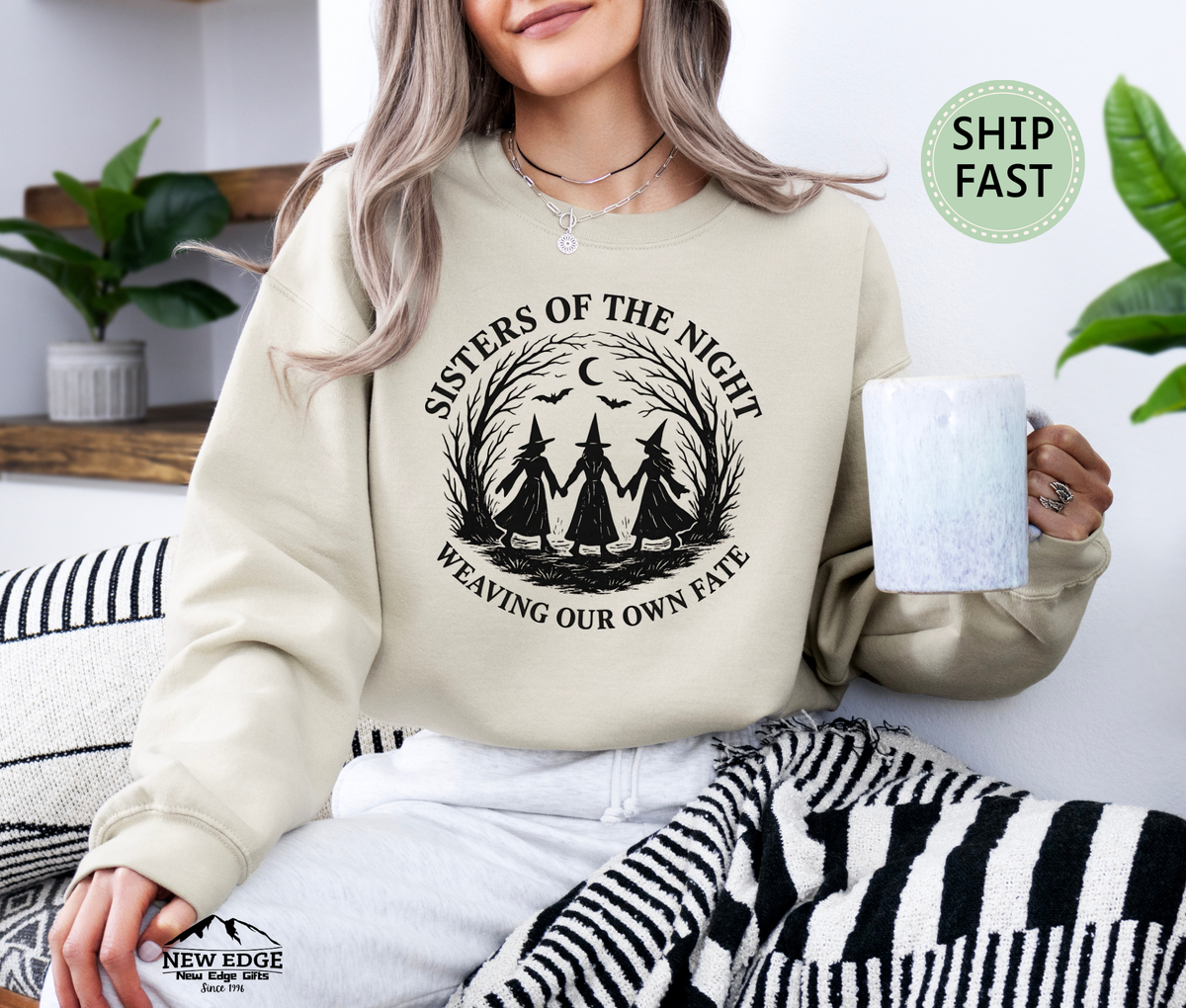 Sisters of the Night Weaving Our Own Fate Unisex Sweatshirt