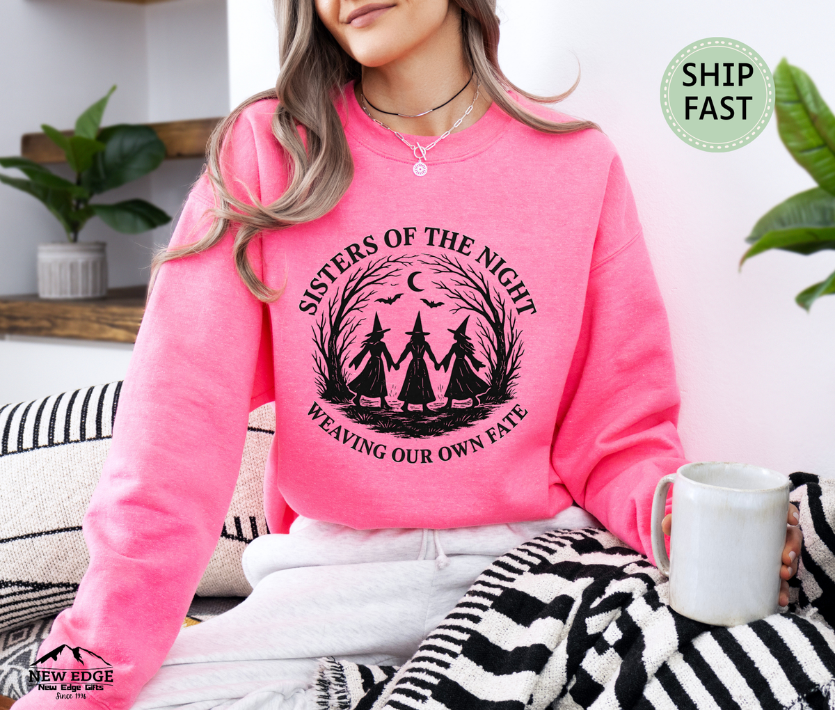 Sisters of the Night Weaving Our Own Fate Unisex Sweatshirt