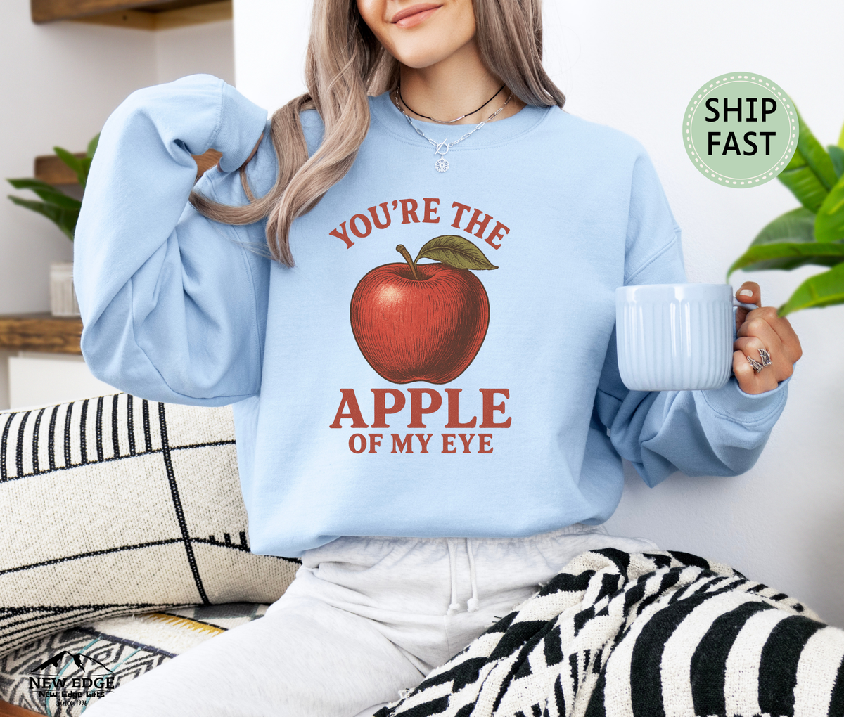 You're the Apple of my eye unisex Sweatshirt