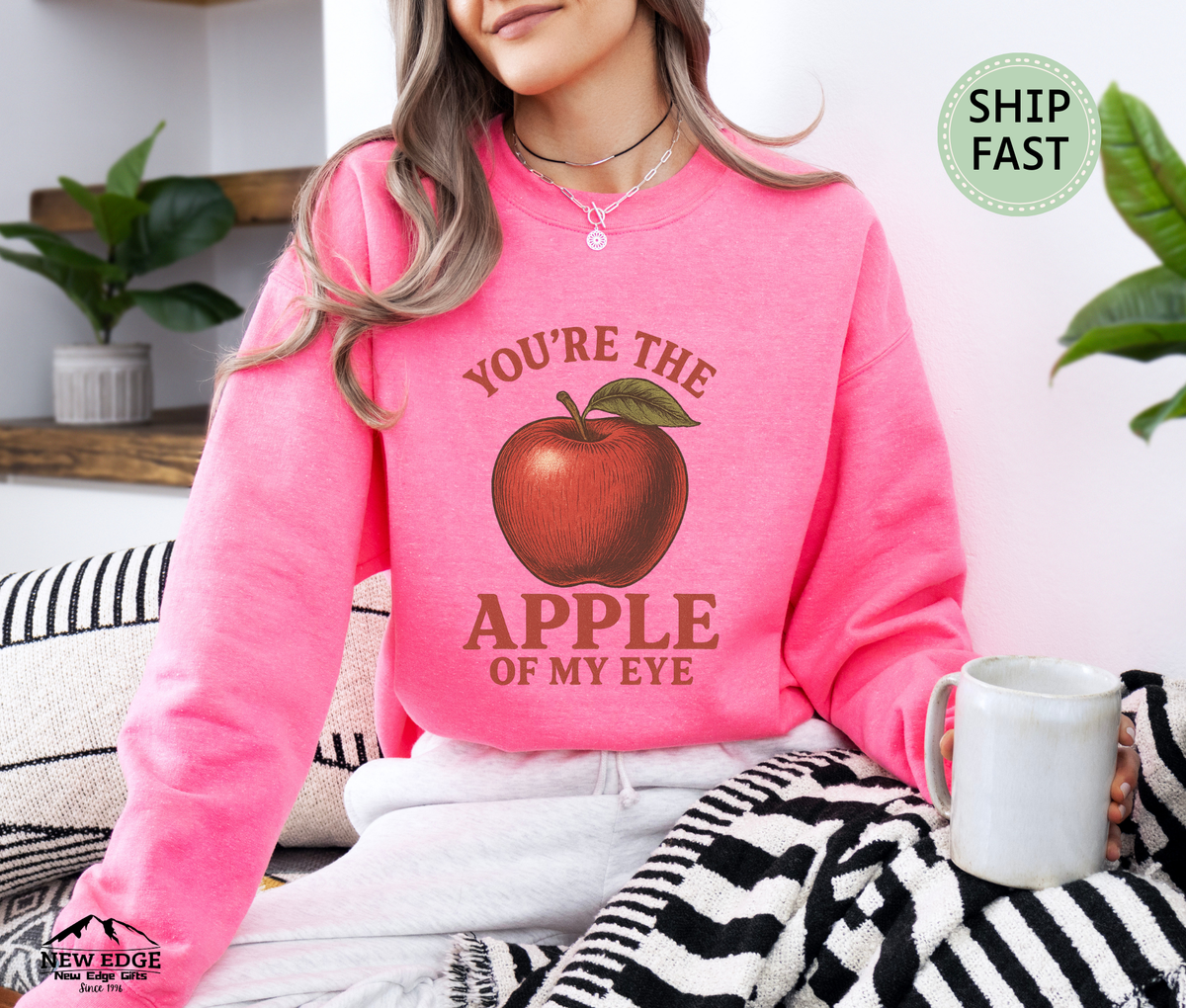 You're the Apple of my eye unisex Sweatshirt