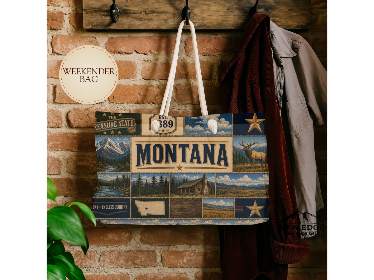 Missouri Patchwork Weekender Bag — State Pride Travel Tote