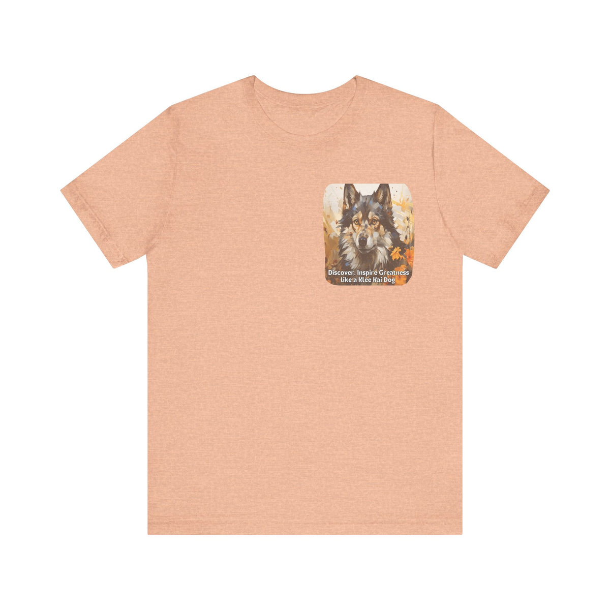 Klee Kai Sunflower T-Shirt – Discover & Inspire Greatness Dog Tee