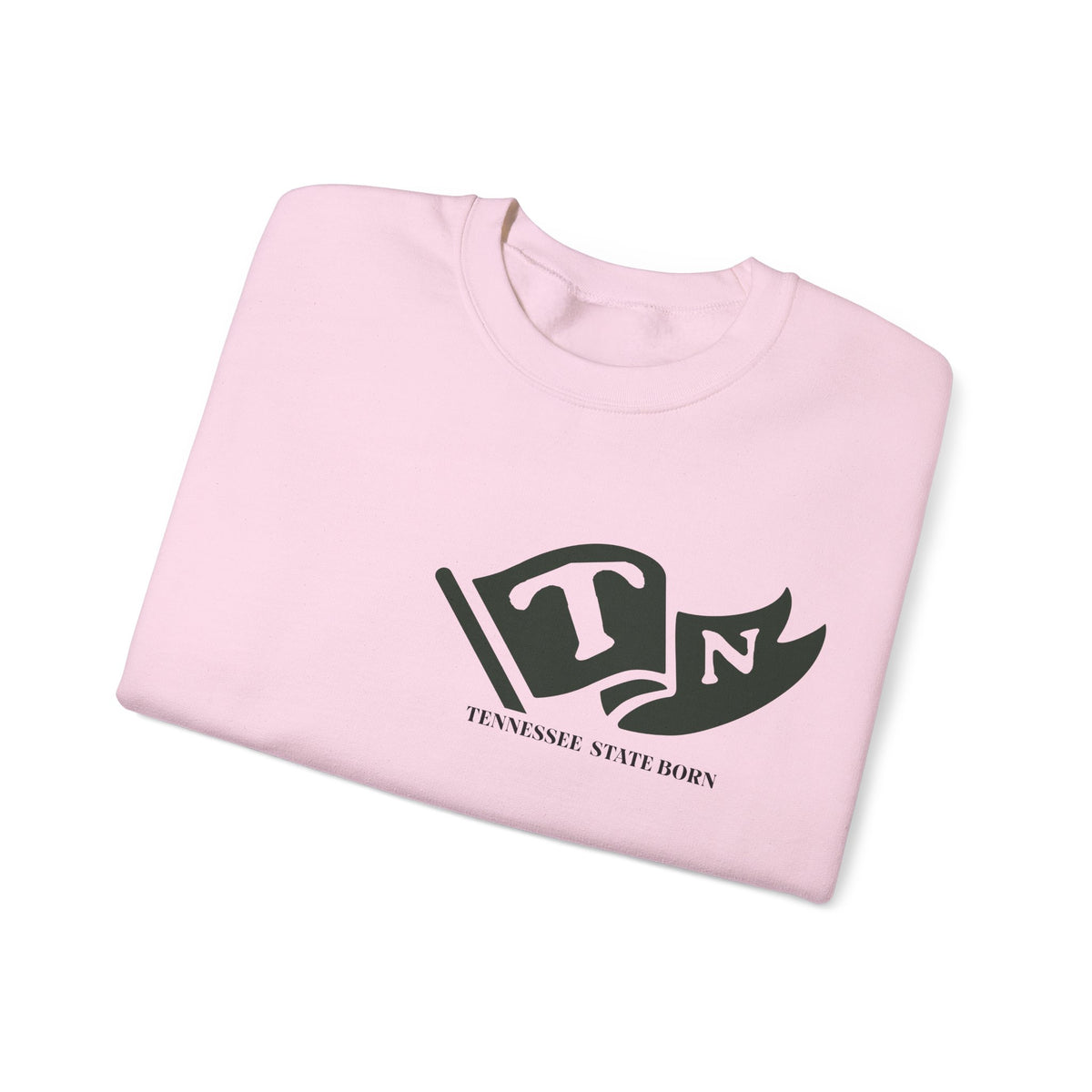 Tennessee State Born and Raised Sweatshirt - Volunteer State Pride Design