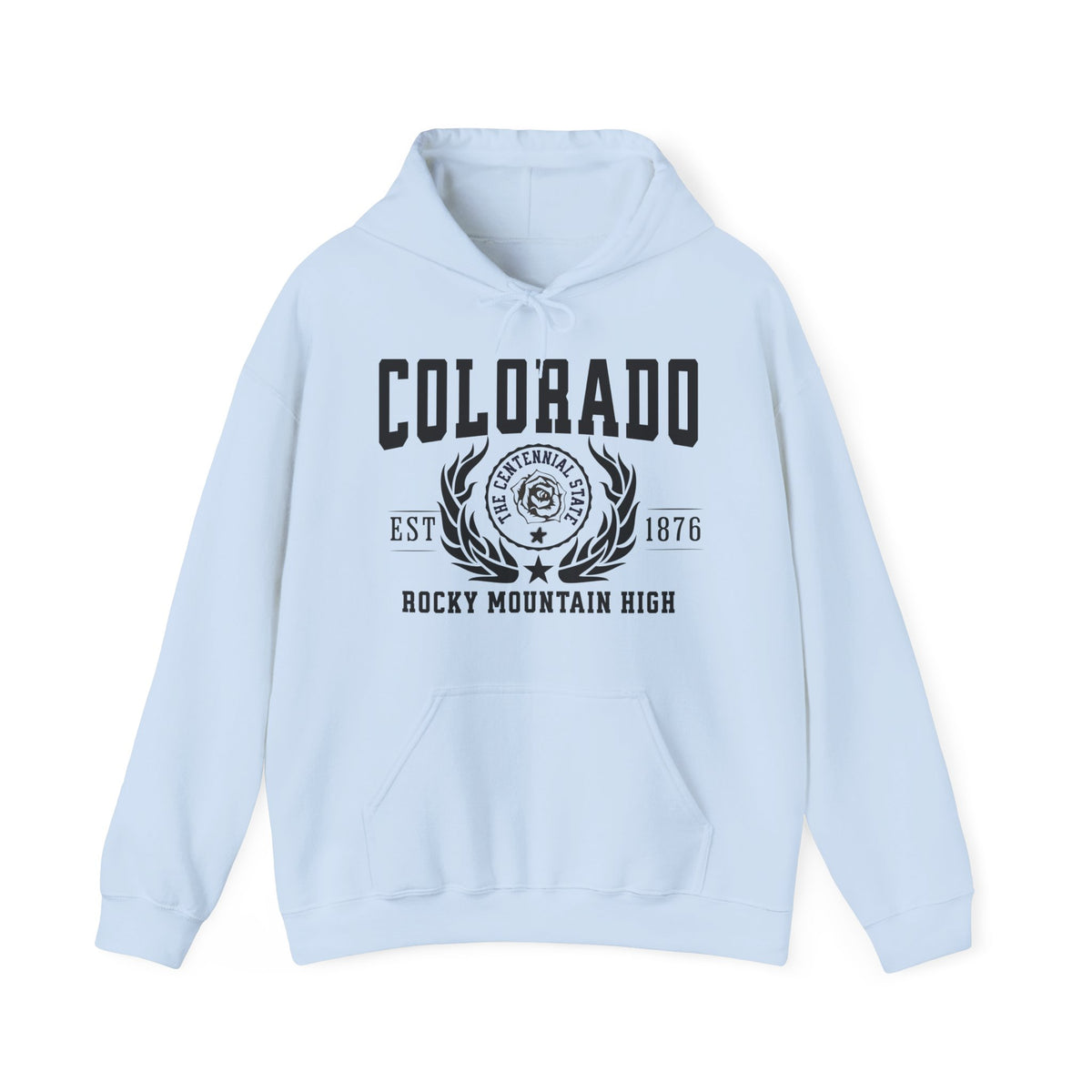 Colorado State Legacy Hoodie – "Rocky Mountain High" | Unisex Adventure Pullover | Cozy Mountain Vibes Sweatshirt