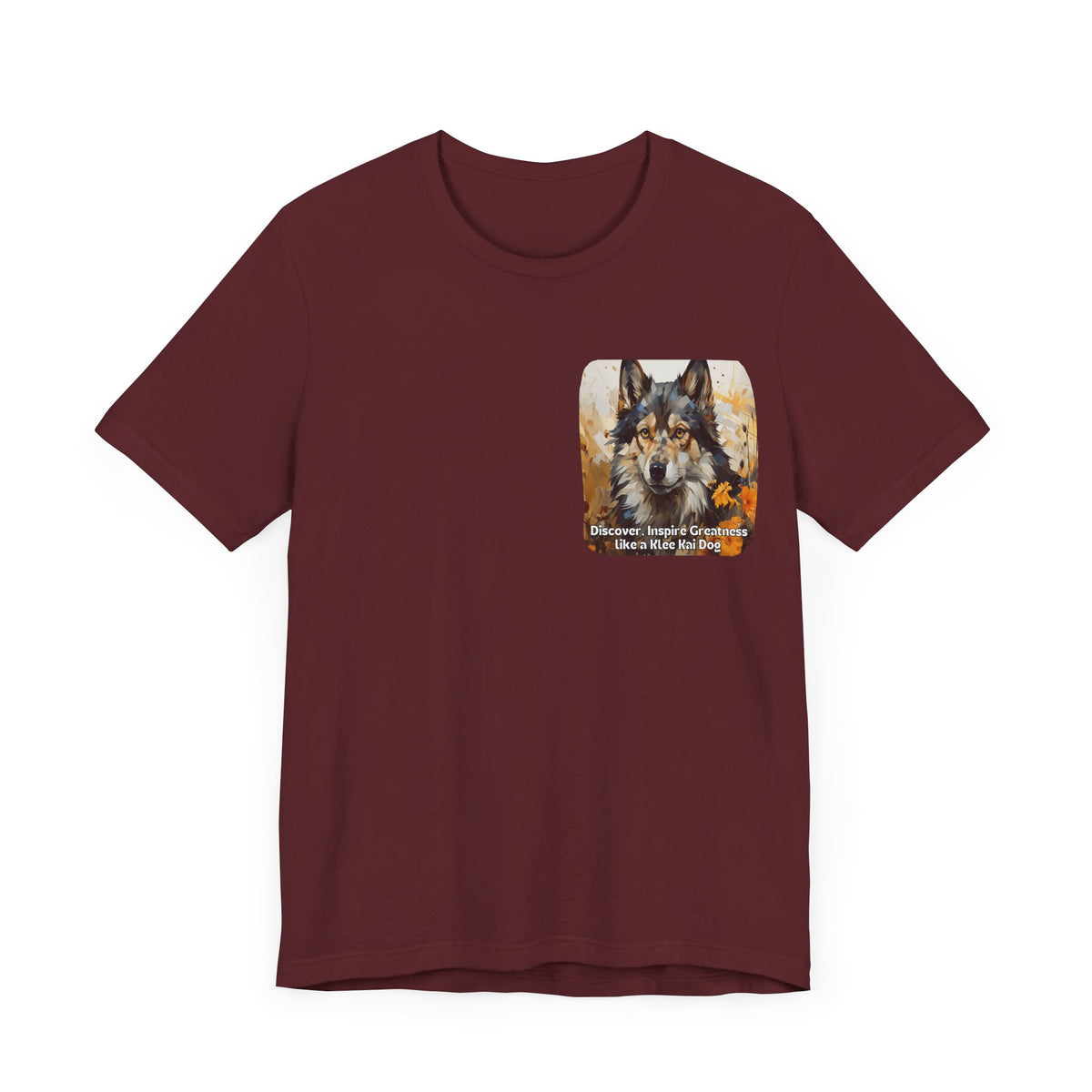 Klee Kai Sunflower T-Shirt – Discover & Inspire Greatness Dog Tee