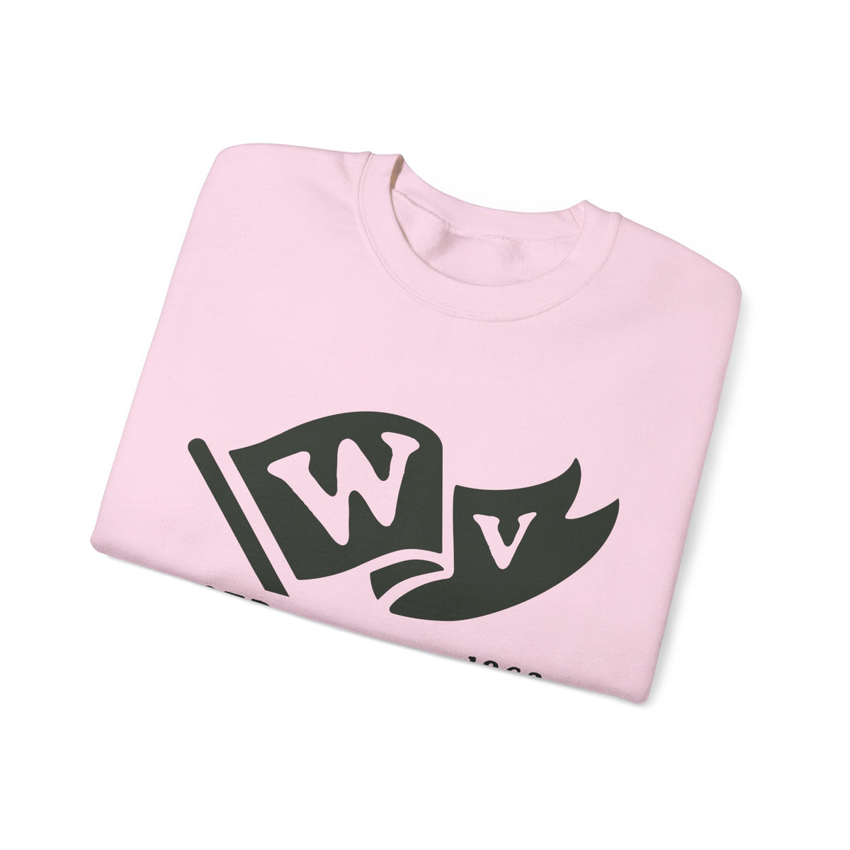 West Virginia Born & Raised Sweatshirt – Mountain State Heritage, Front & Back Design