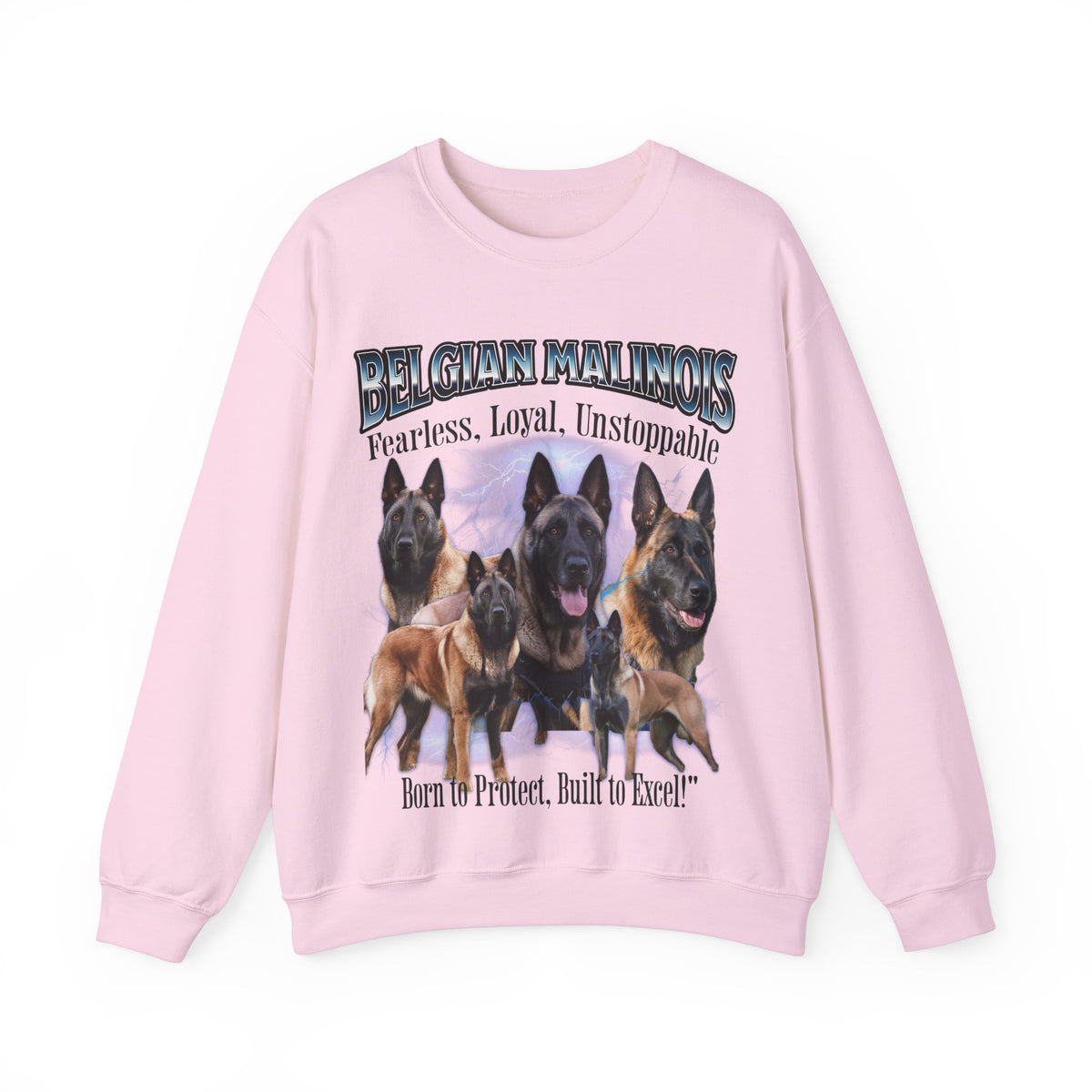 Bernese Mountain Dog Bootleg Collage Sweatshirt – Born for the Mountains, Made for Your Heart | Unisex Dog Lover Pullover