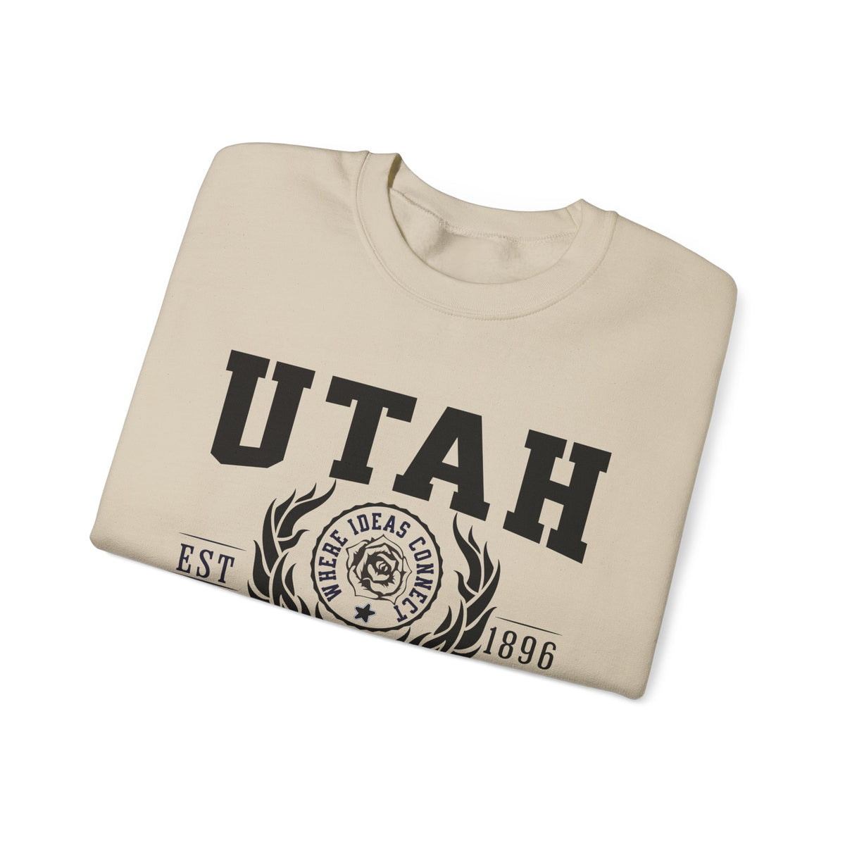 Utah State Legacy Sweatshirt – Majestic Mountains Await | Unisex Desert & Peaks Crewneck