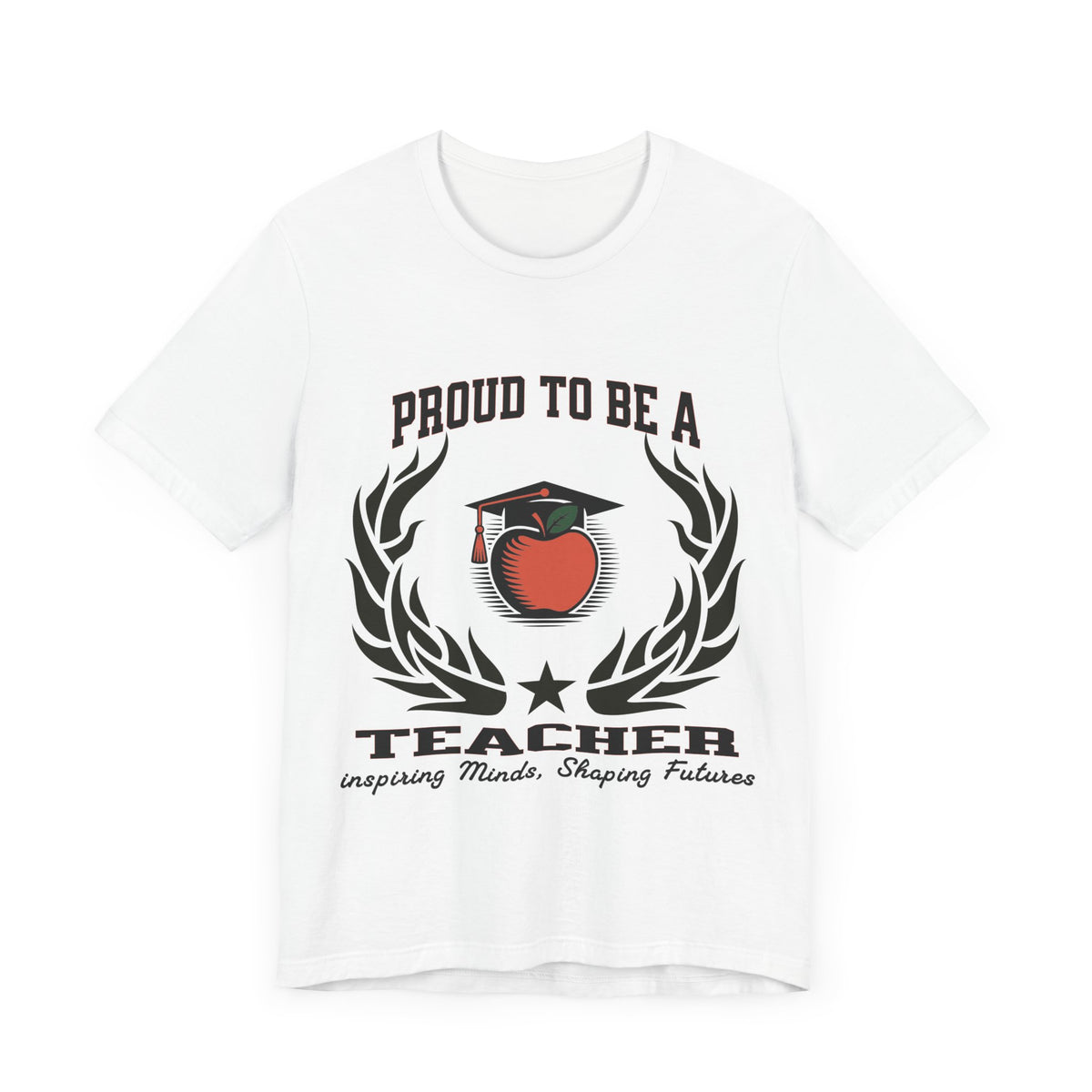 Proud to Be a Teacher T-Shirt – Unisex Educator Tee – “Inspiring Minds, Shaping Futures” Gift Shirt for Teachers and Mentors