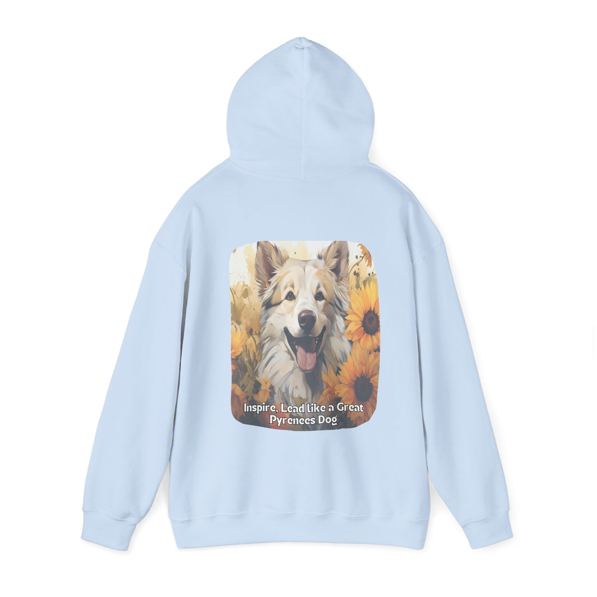 Akita Guardian Sunflower Hoodie – 'Protect, Inspire Security' – Unisex Loyalty-Inspired Pullover
