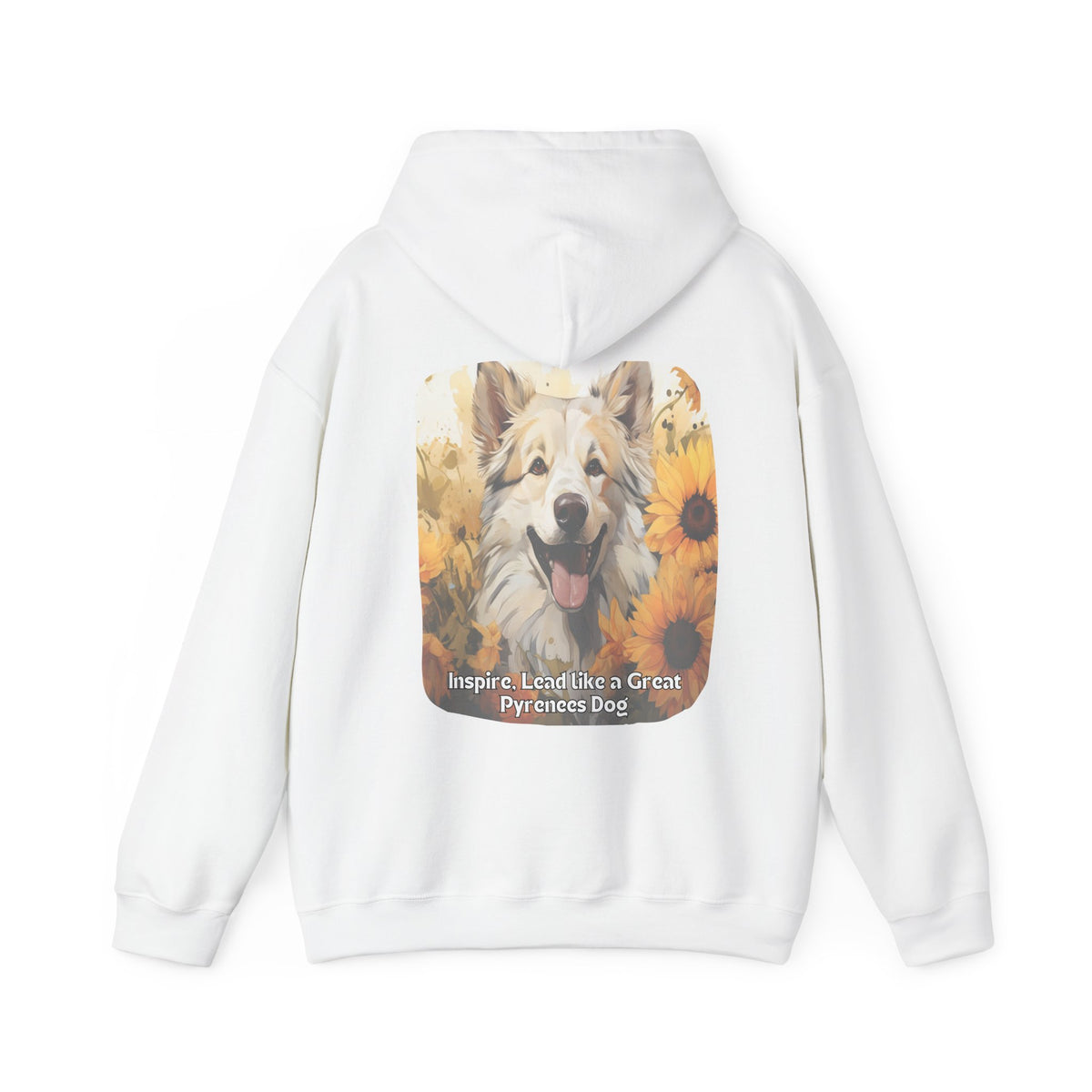 Akita Guardian Sunflower Hoodie – 'Protect, Inspire Security' – Unisex Loyalty-Inspired Pullover
