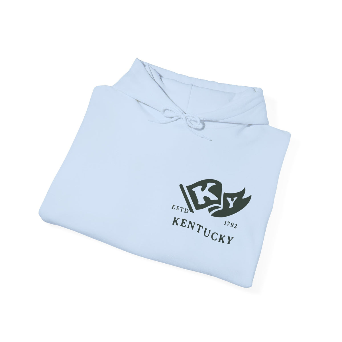 Kentucky State Born and Raised Unisex Hoodie - Bluegrass State Pride Design