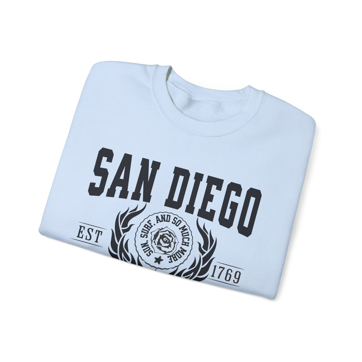 San Diego Legacy Unisex Sweatshirt "The Golden City by the Bay" Vintage Southern California Style