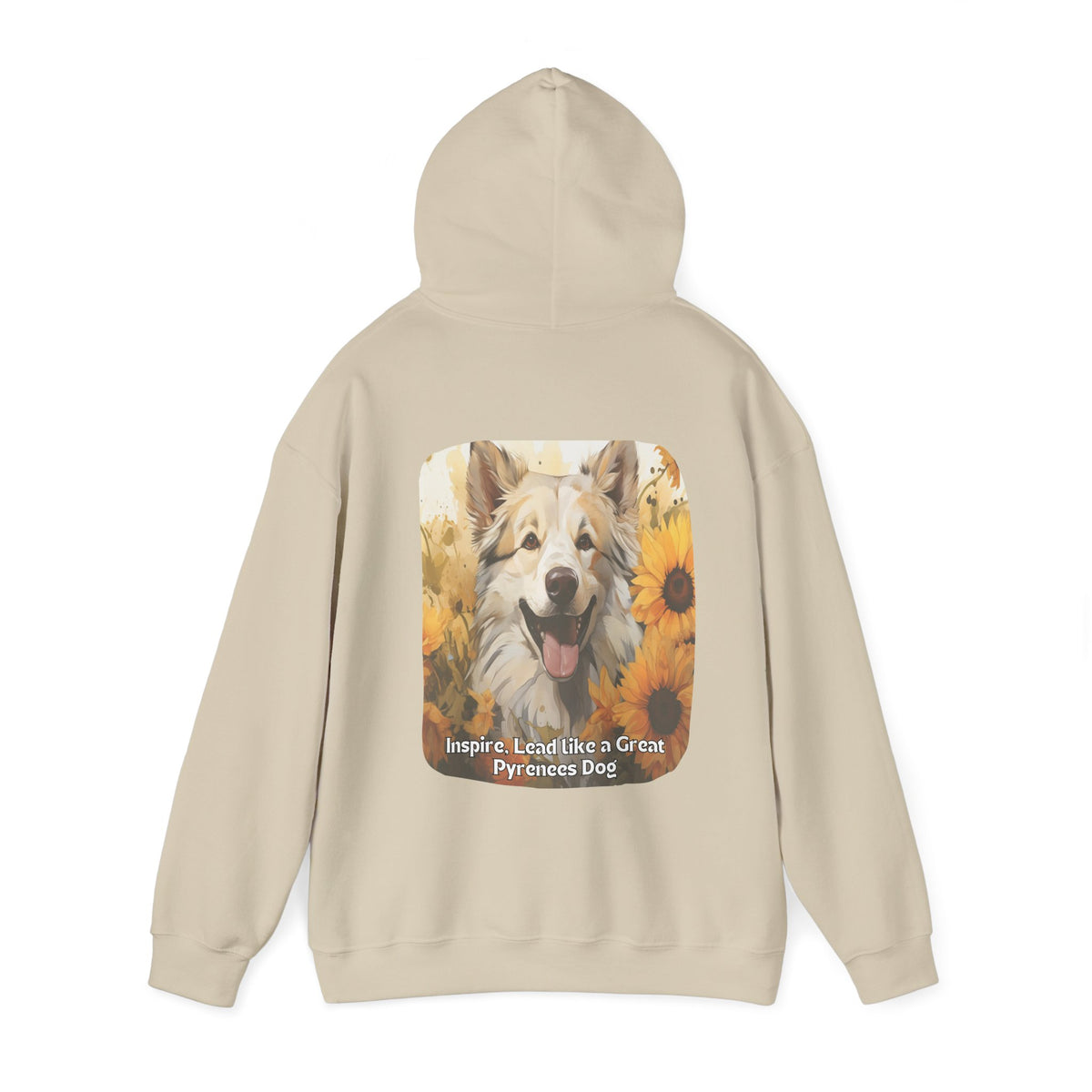 Akita Guardian Sunflower Hoodie – 'Protect, Inspire Security' – Unisex Loyalty-Inspired Pullover