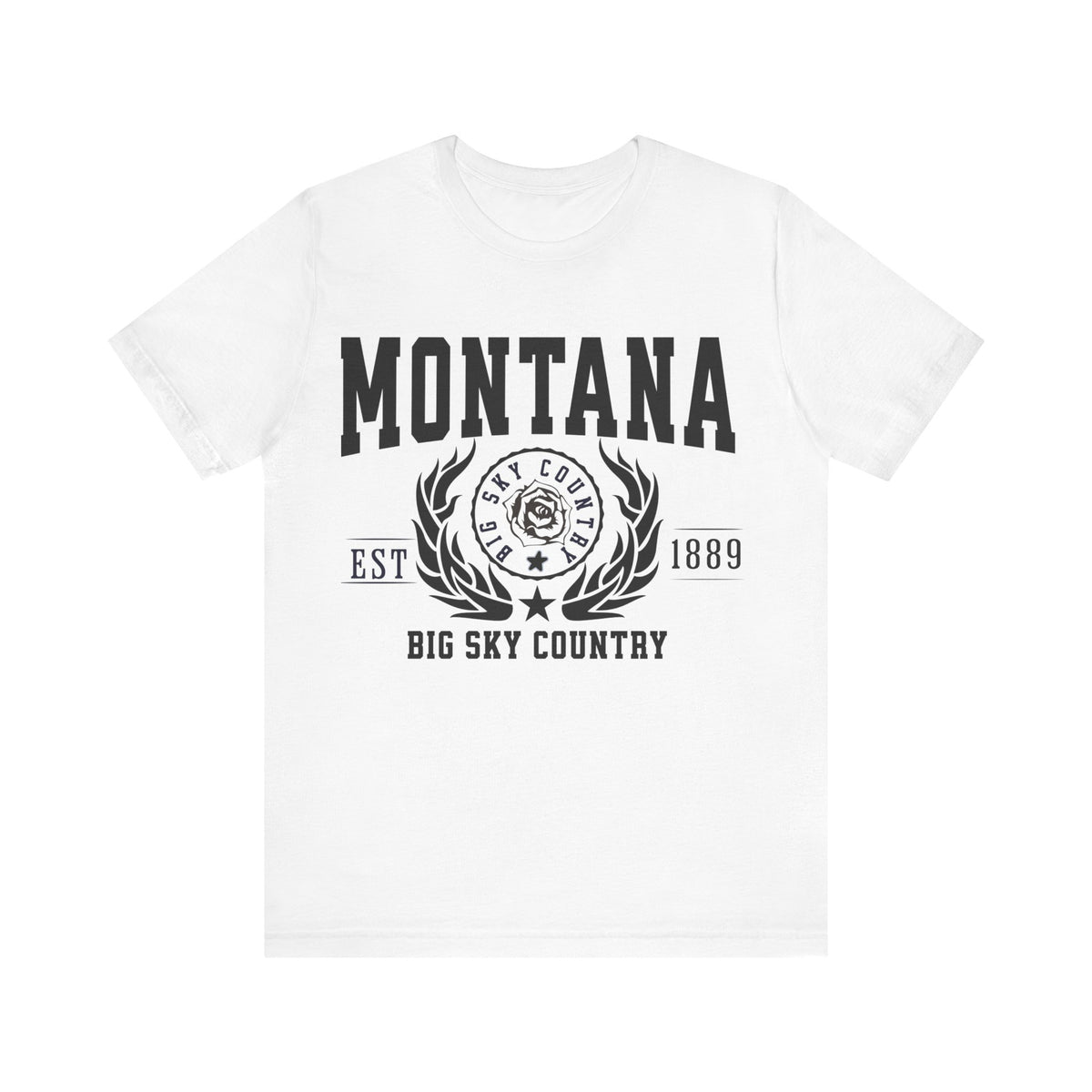 Montana State Legacy T-Shirt – Unisex "Big Sky Country" Tee | Western Wilderness Shirt | Montana Nature & Pride Gift