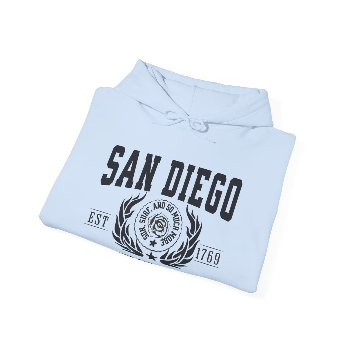 San Diego Legacy Hoodie "The Golden City by the Bay" California Coastal Pride Unisex Sweatshirt