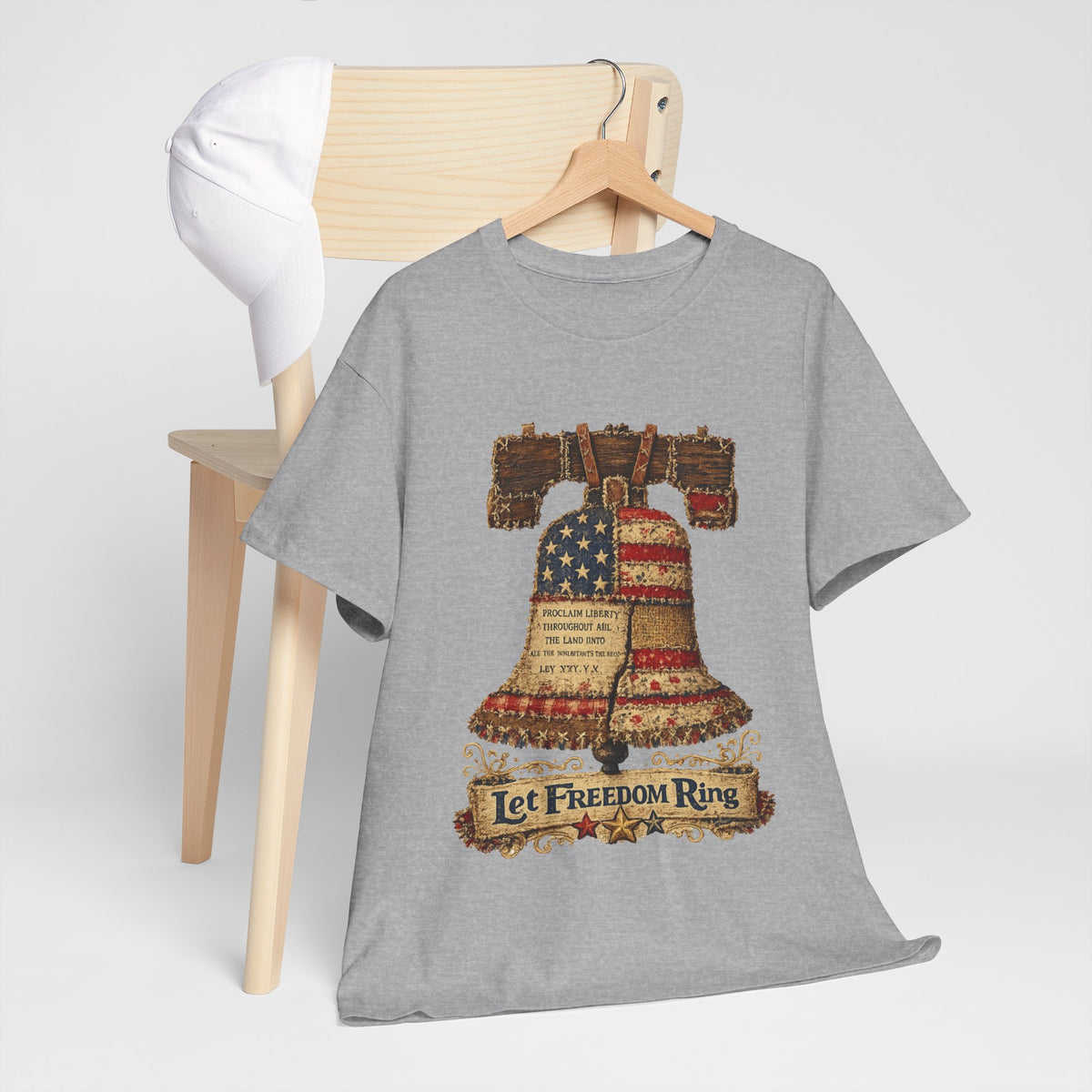 Liberty Bell T-Shirt – Vintage "Let Freedom Ring" Patriotic Tee