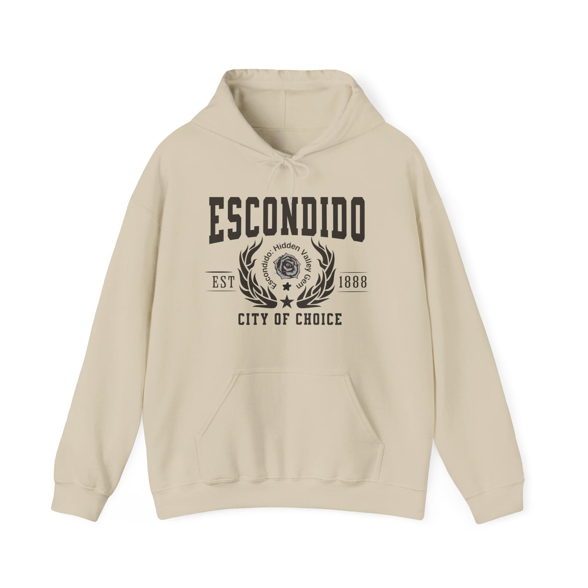Escondido California Legacy Hoodie – "City of Choice" Unisex Sweatshirt