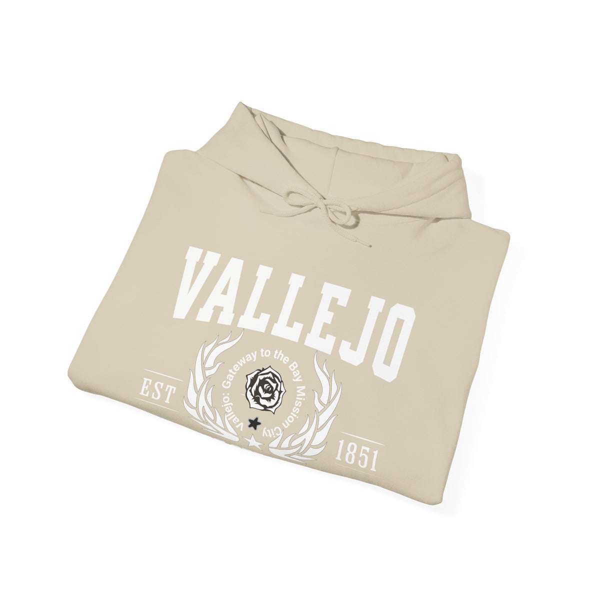 Vallejo Legacy Hoodie "City of Opportunity" California Pride Unisex Sweatshirt
