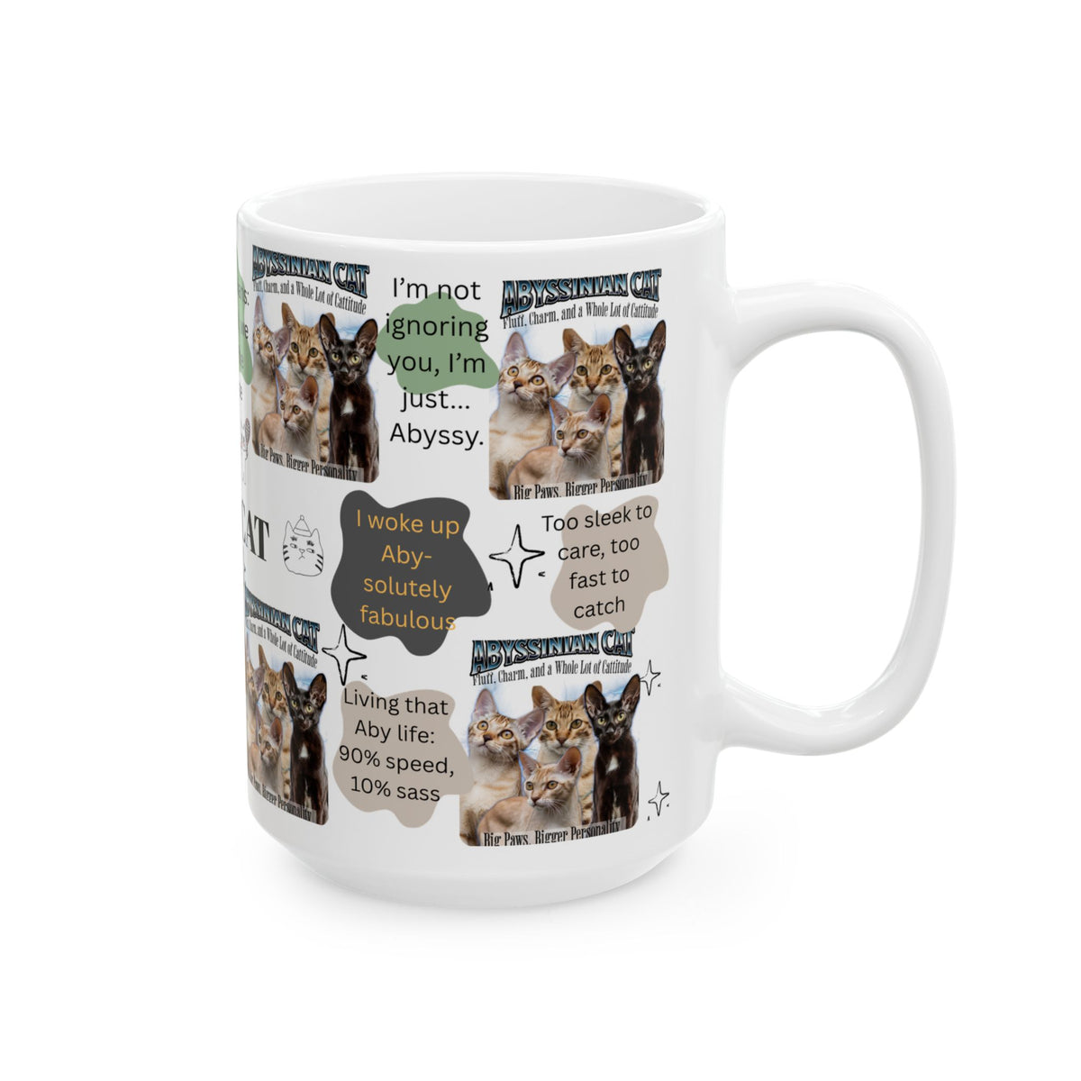 Pitbull Bootleg Style Mug – 15 oz Funny Retro Rap Dog Lover Coffee Cup