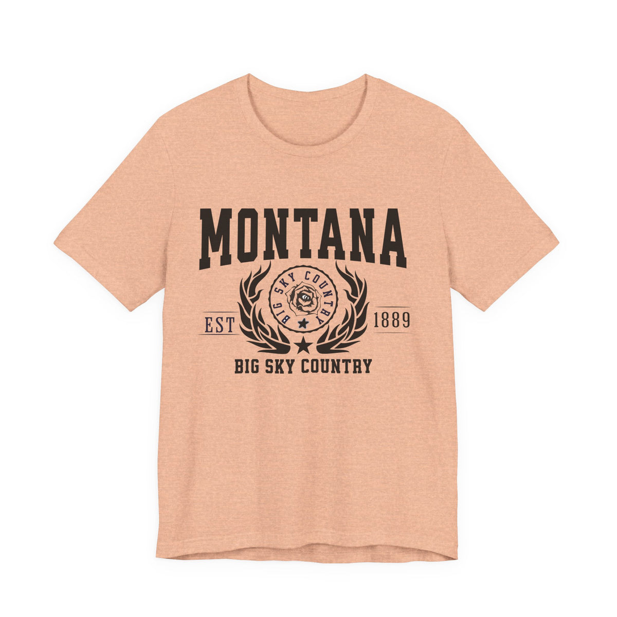 Montana State Legacy T-Shirt – Unisex "Big Sky Country" Tee | Western Wilderness Shirt | Montana Nature & Pride Gift