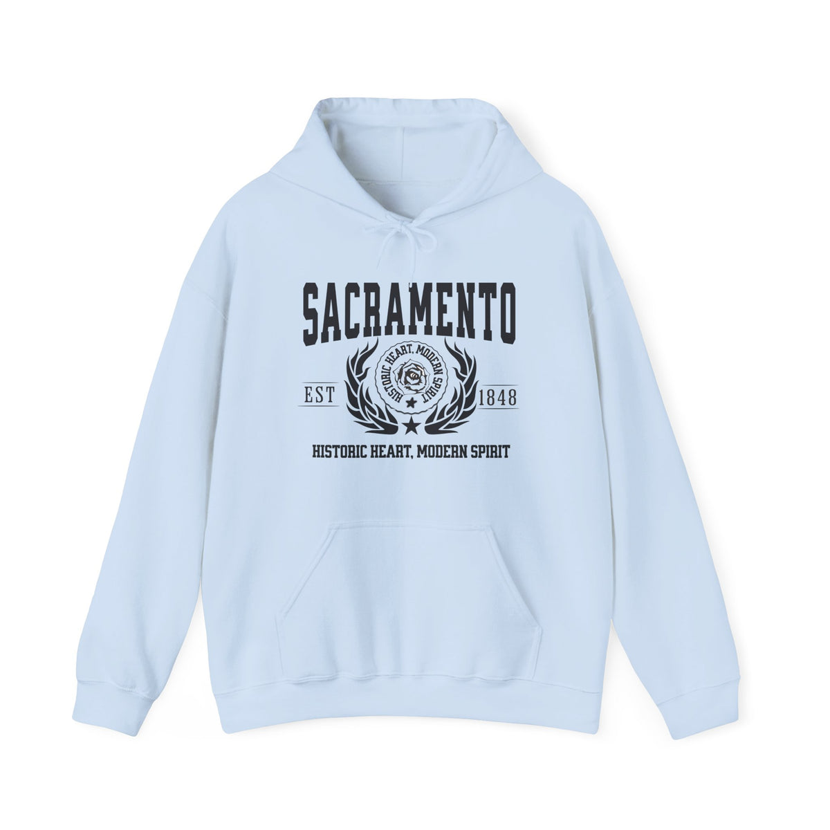 Sacramento Legacy Hoodie "Historic Heart, Modern Spirit" California City Pride Unisex Hoodie