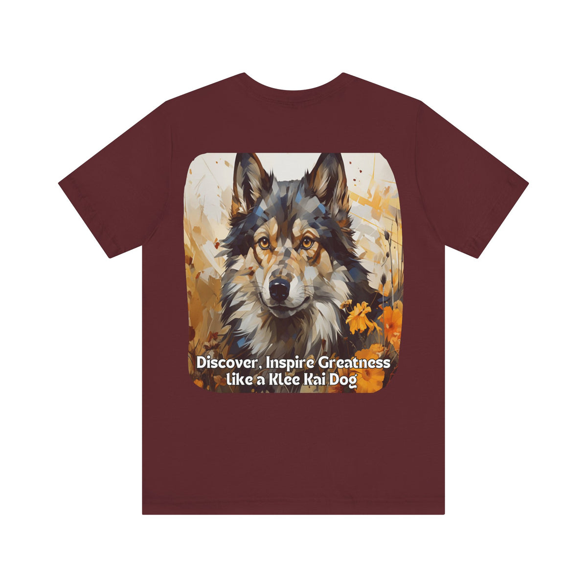 Klee Kai Sunflower T-Shirt – Discover & Inspire Greatness Dog Tee