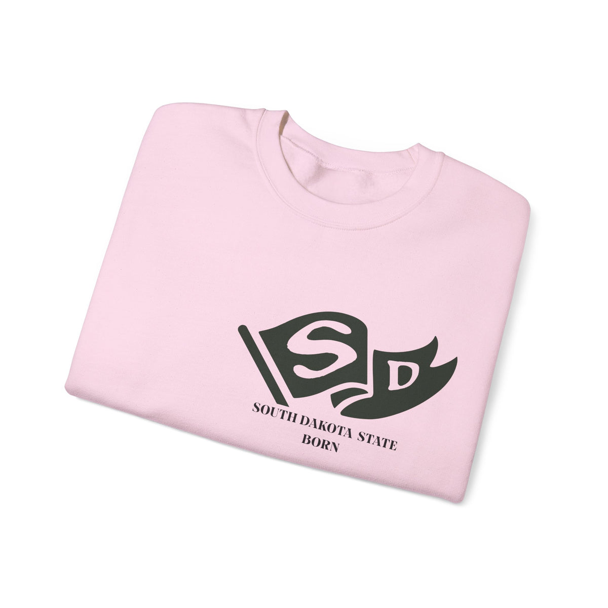 South Dakota Born & Raised Sweatshirt – Mount Rushmore State Pride, Front & Back Design