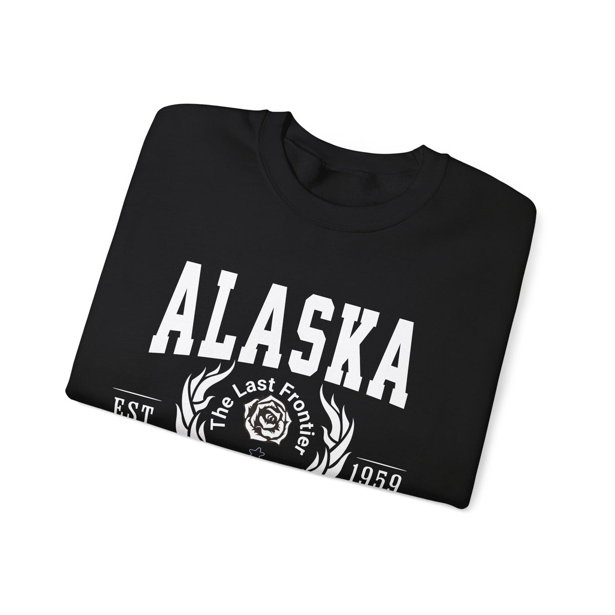 Alaska State Legacy Unisex Sweatshirt – Untamed Natural Beauty | Wild Frontier Crewneck
