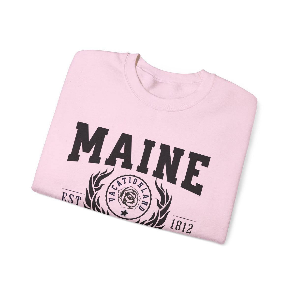 Maine State Legacy Sweatshirt – Lighthouses, Lobster, Legacy | Unisex Coastal New England Crewneck