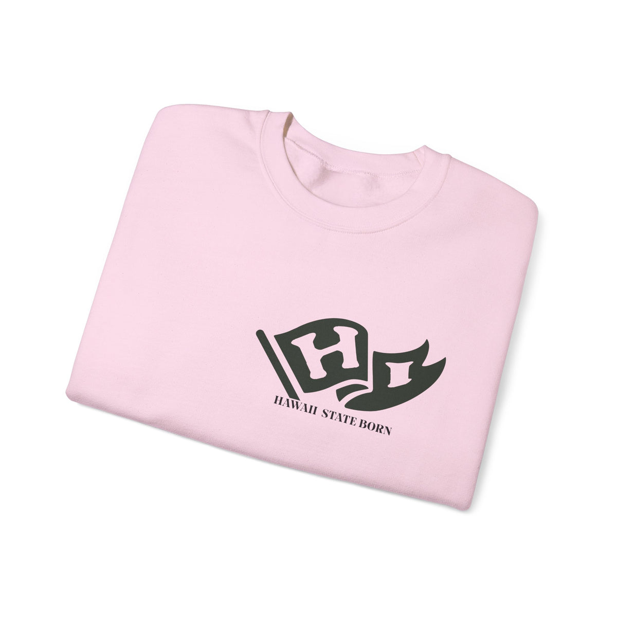 Hawaii State Born and Raised Sweatshirt - Aloha State Pride Design