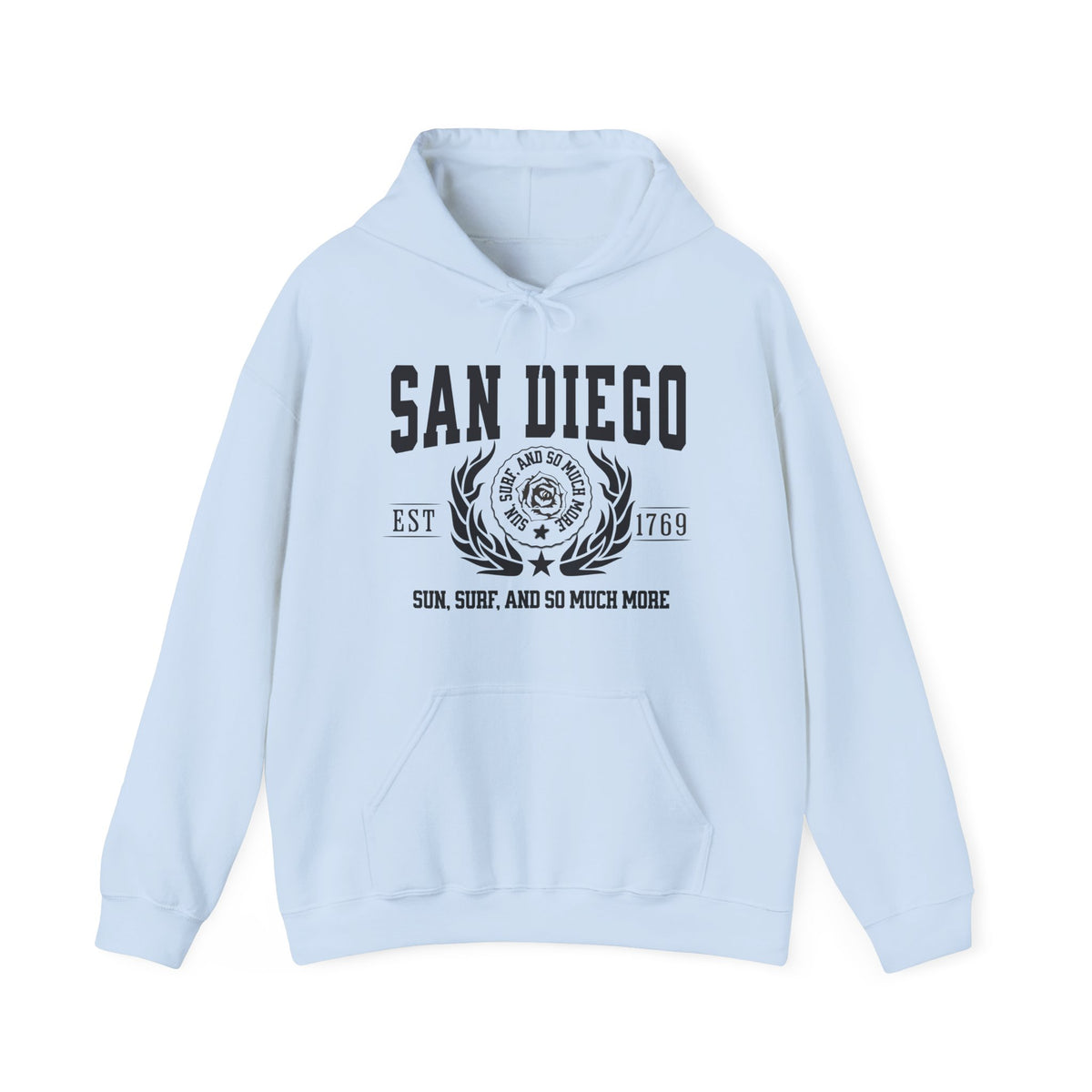 San Diego Legacy Hoodie "The Golden City by the Bay" California Coastal Pride Unisex Sweatshirt