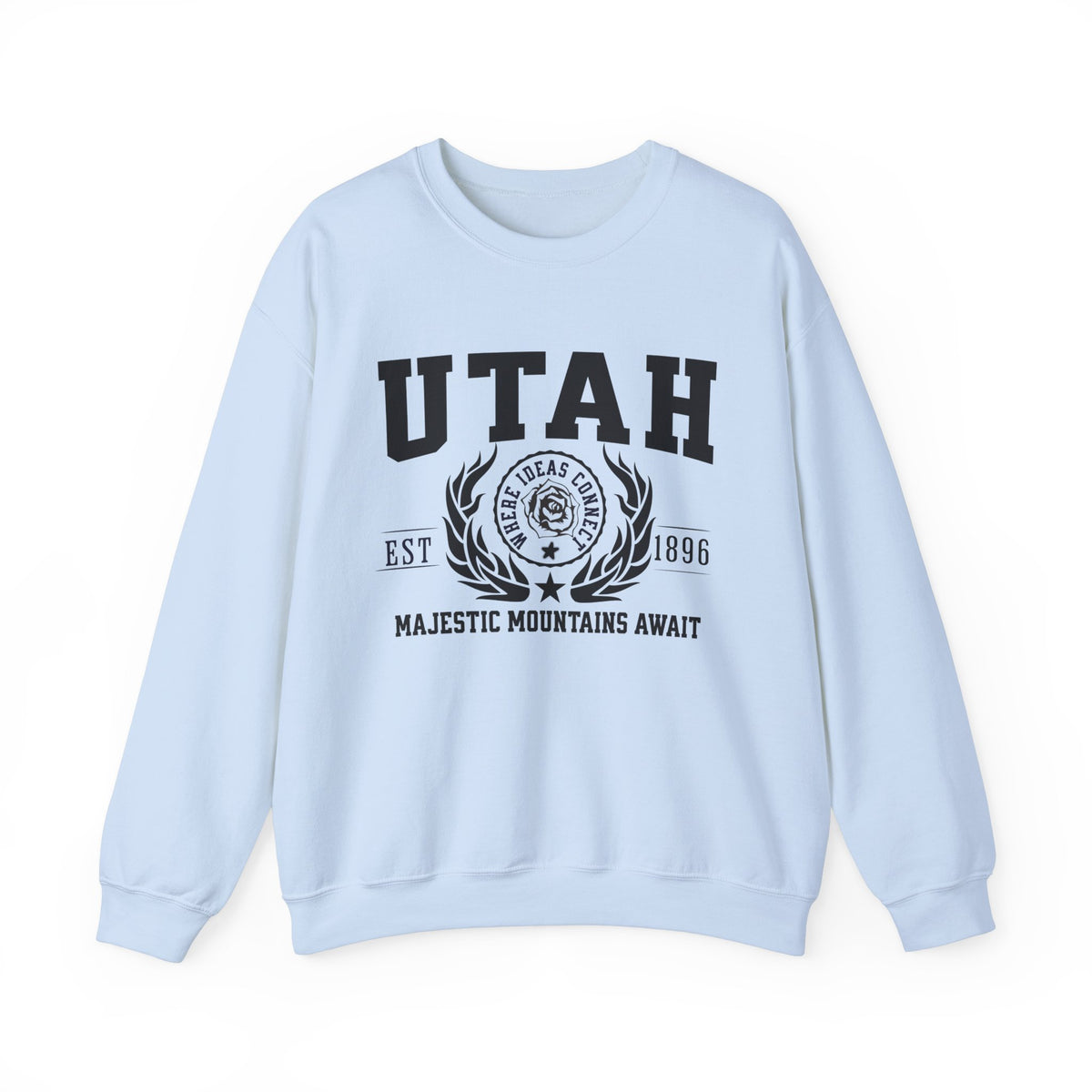 Utah State Legacy Sweatshirt – Majestic Mountains Await | Unisex Desert & Peaks Crewneck