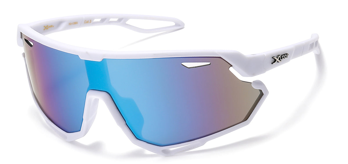 X-LOOP KG-X3664 Unisex Kids' Colorful Wraparound Sunglasses - Durable & Stylish