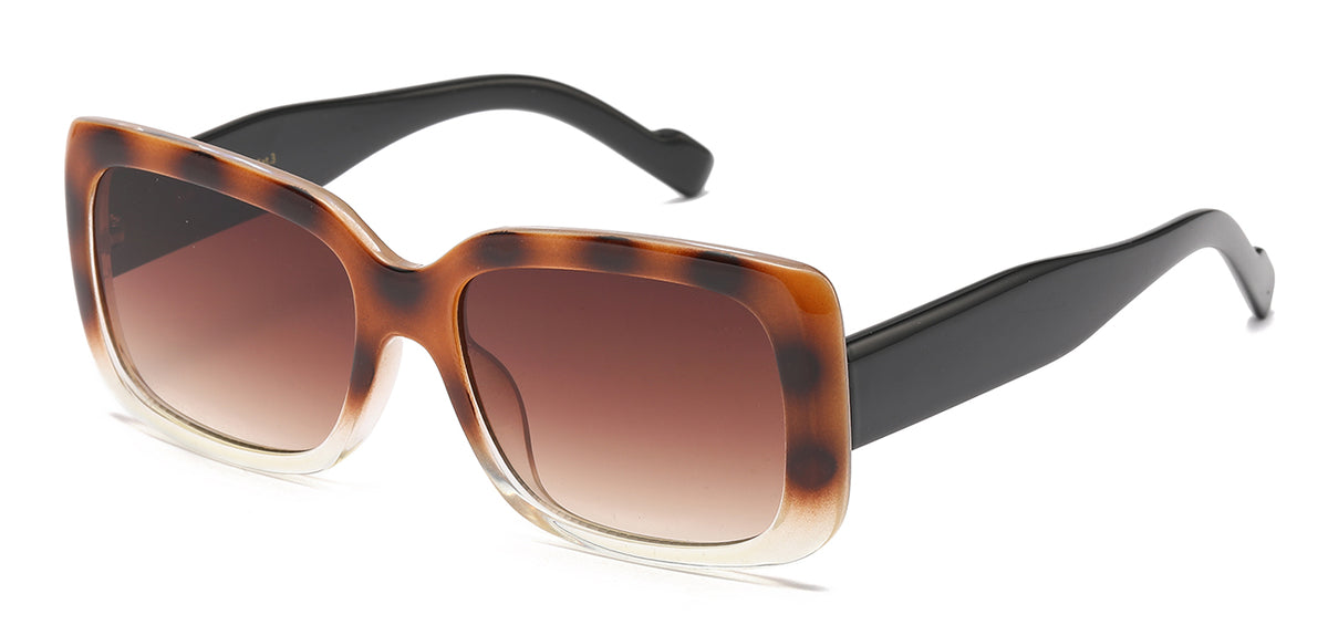 NEW EDGE 8GSL22606: SQUARE ELEGANCE WOMEN SUNGLASSES