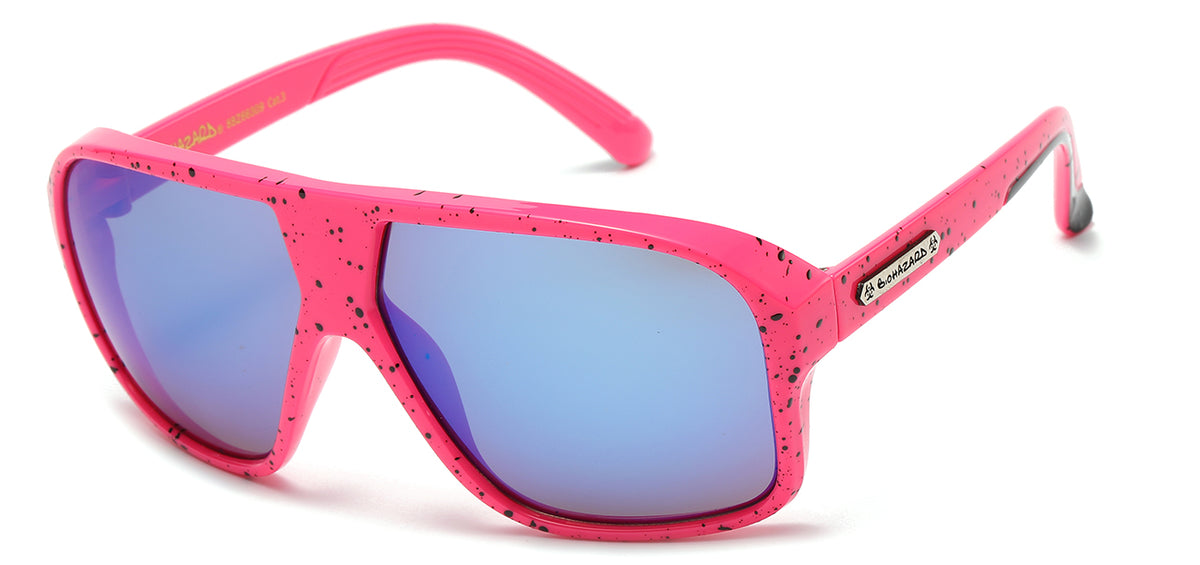 VIBRANT COLORFUL BIOHAZARD 8BZ66309 LIGHTNING PRINT EYEWEAR