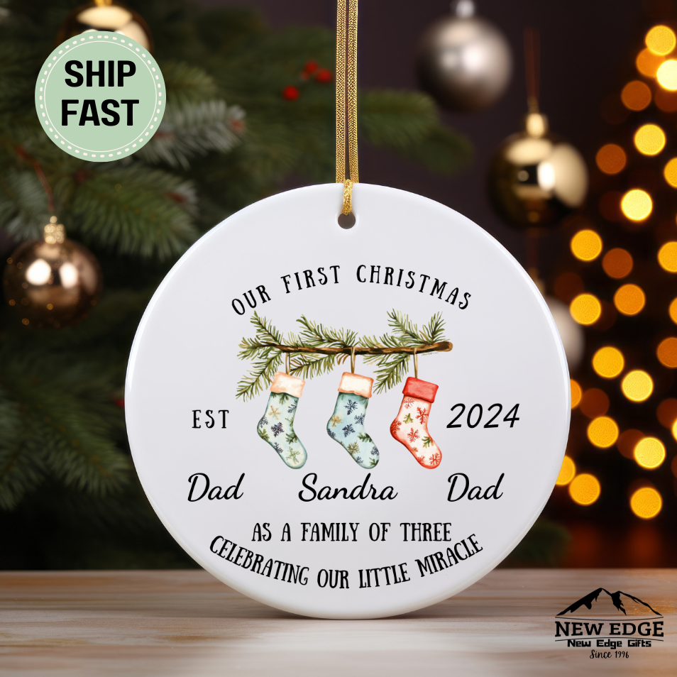 Ceramic Ornament, 4 Shapes