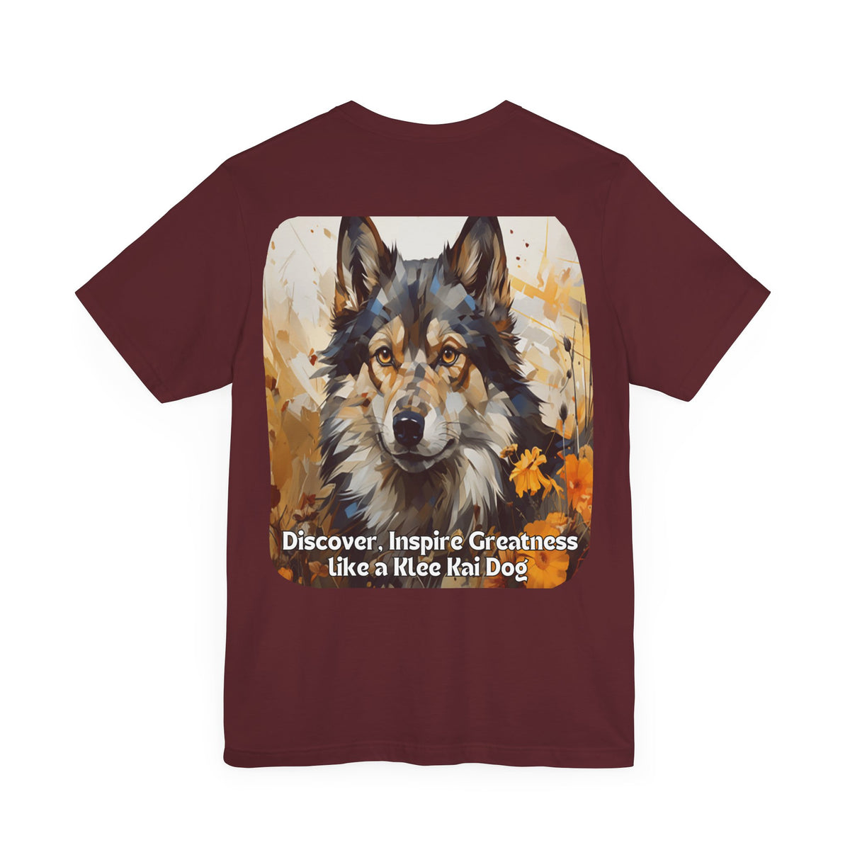 Klee Kai Sunflower T-Shirt – Discover & Inspire Greatness Dog Tee