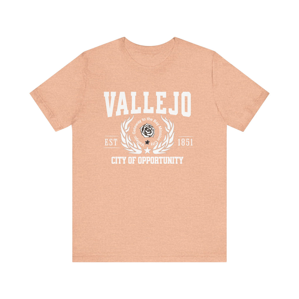 Vallejo Legacy T-Shirt – "City of Opportunity" | California Bay Area Unisex Tee