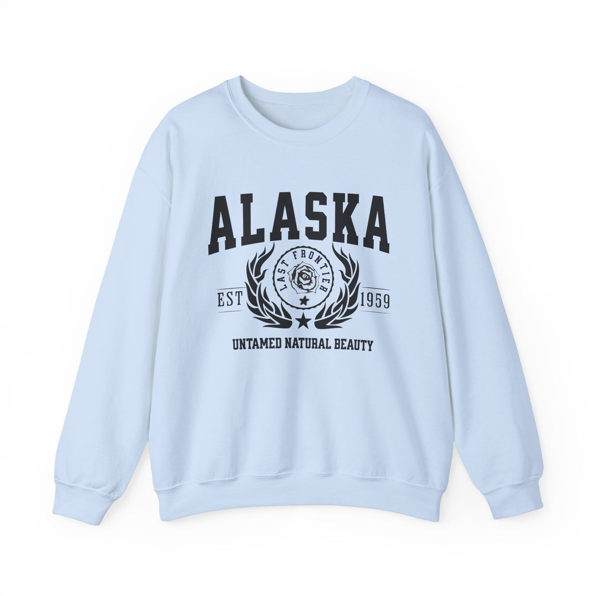 Alaska State Legacy Unisex Sweatshirt – Untamed Natural Beauty | Wild Frontier Crewneck