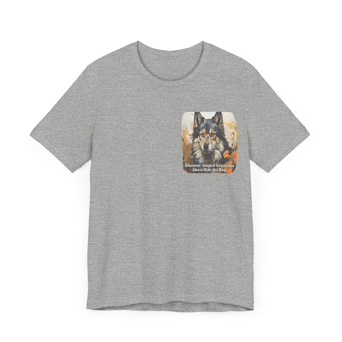 Klee Kai Sunflower T-Shirt – Discover & Inspire Greatness Dog Tee