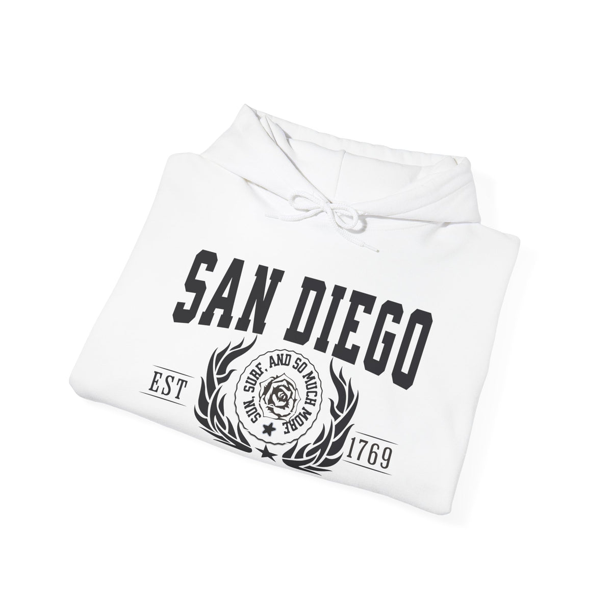 San Diego Legacy Hoodie "The Golden City by the Bay" California Coastal Pride Unisex Sweatshirt