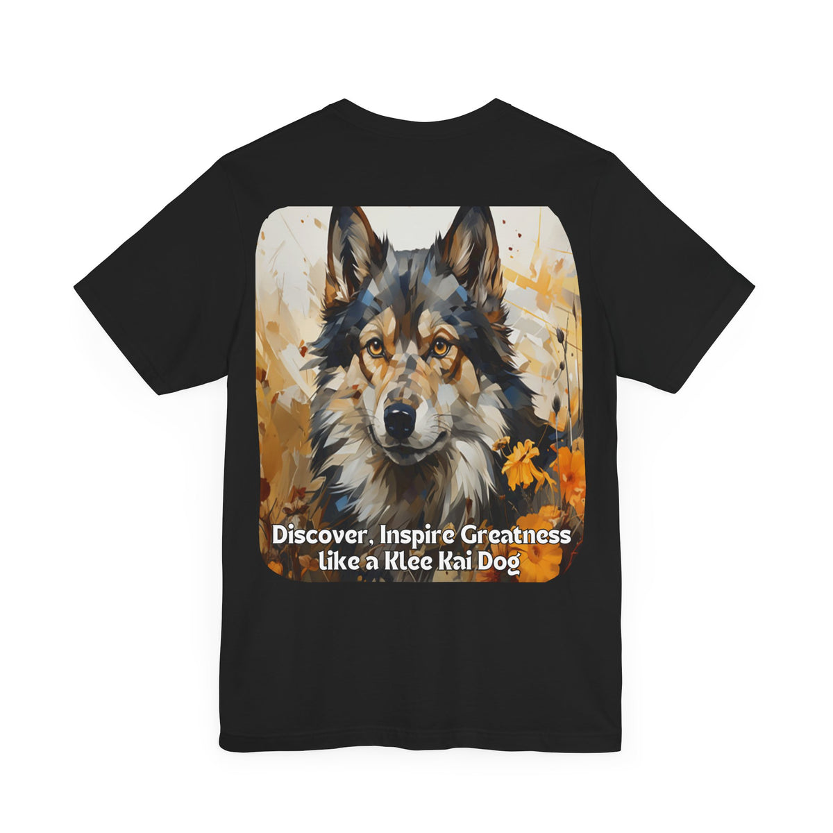 Klee Kai Sunflower T-Shirt – Discover & Inspire Greatness Dog Tee