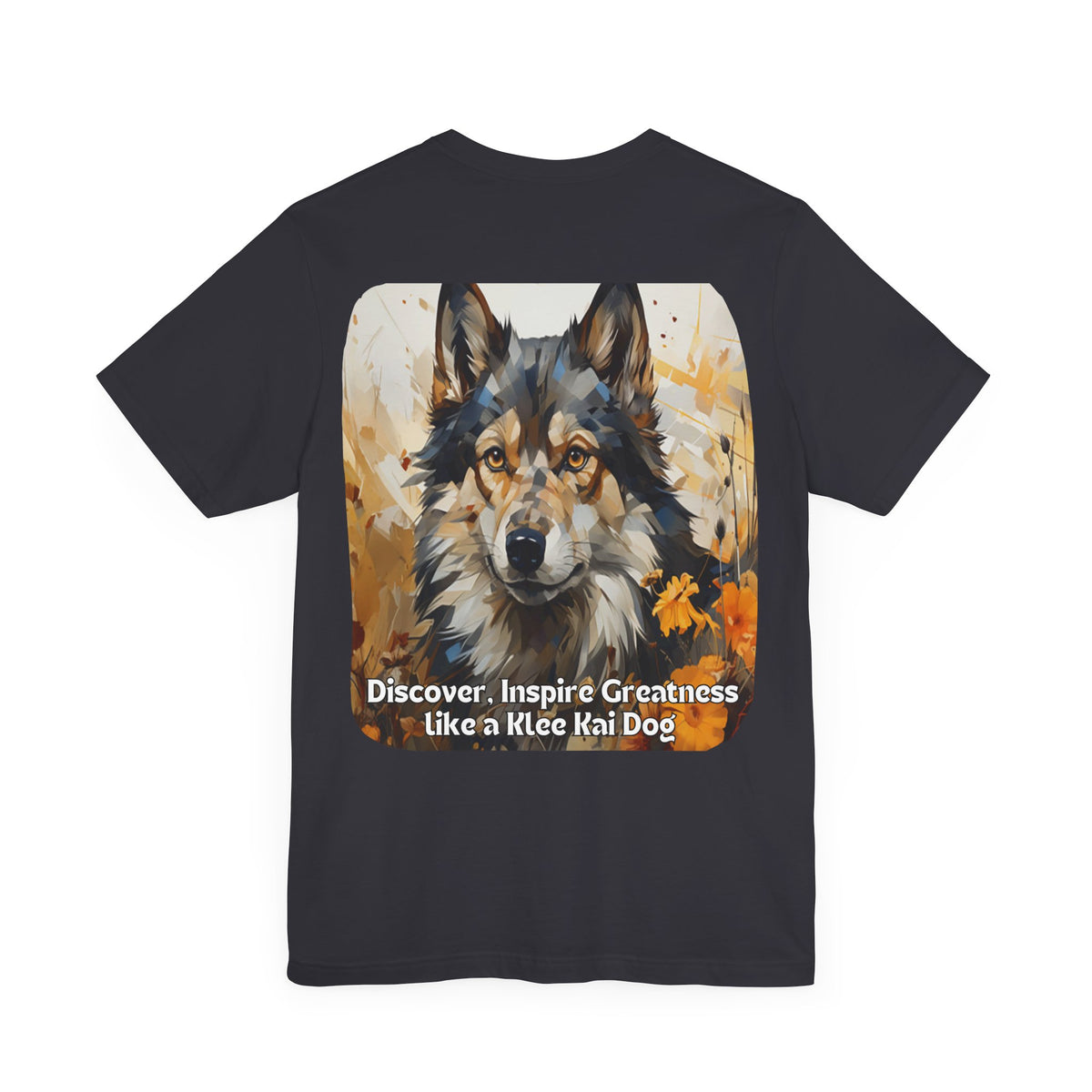 Klee Kai Sunflower T-Shirt – Discover & Inspire Greatness Dog Tee