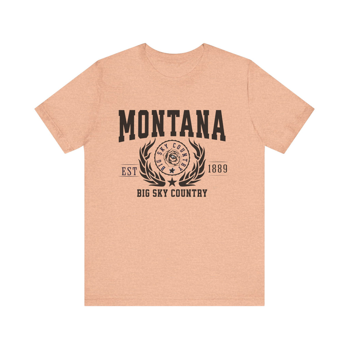 Montana State Legacy T-Shirt – Unisex "Big Sky Country" Tee | Western Wilderness Shirt | Montana Nature & Pride Gift